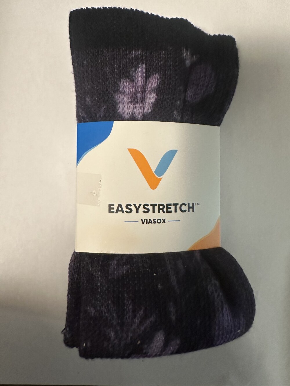 Viasox EasyStretch Socks – Purple Moon (M/L) – Knee Length